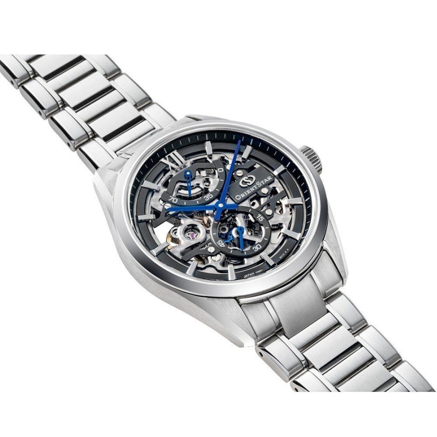 Homem Orient | Relogio Orient Star Re-Az0101N Contemporary Skeleton