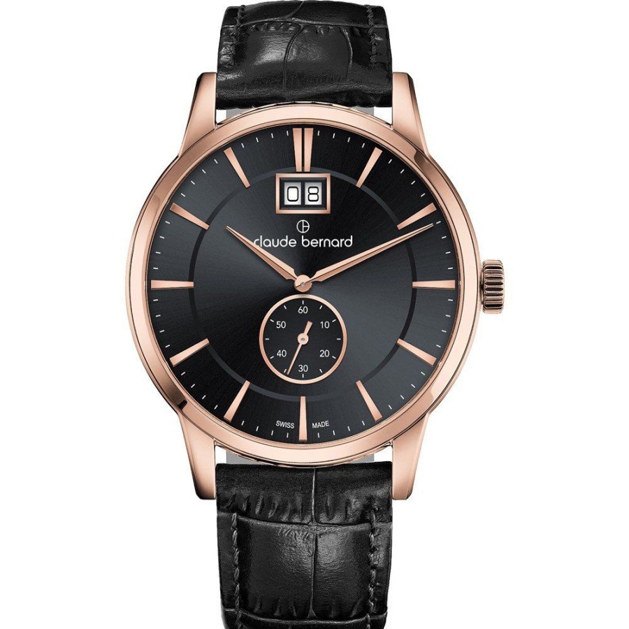 Homem Claude Bernard | Relogio Claude Bernard 64005-37R-Nir3 Classic