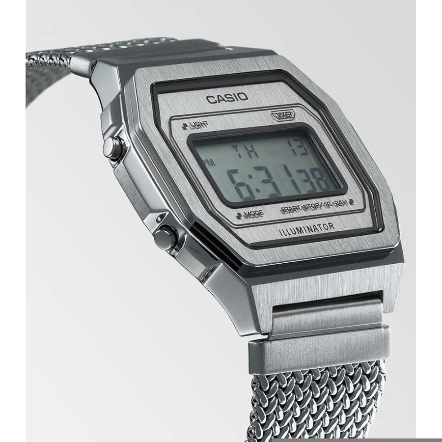 Homem Casio | Relogio Casio Vintage A1000Ma-7Ef Vintage Iconic