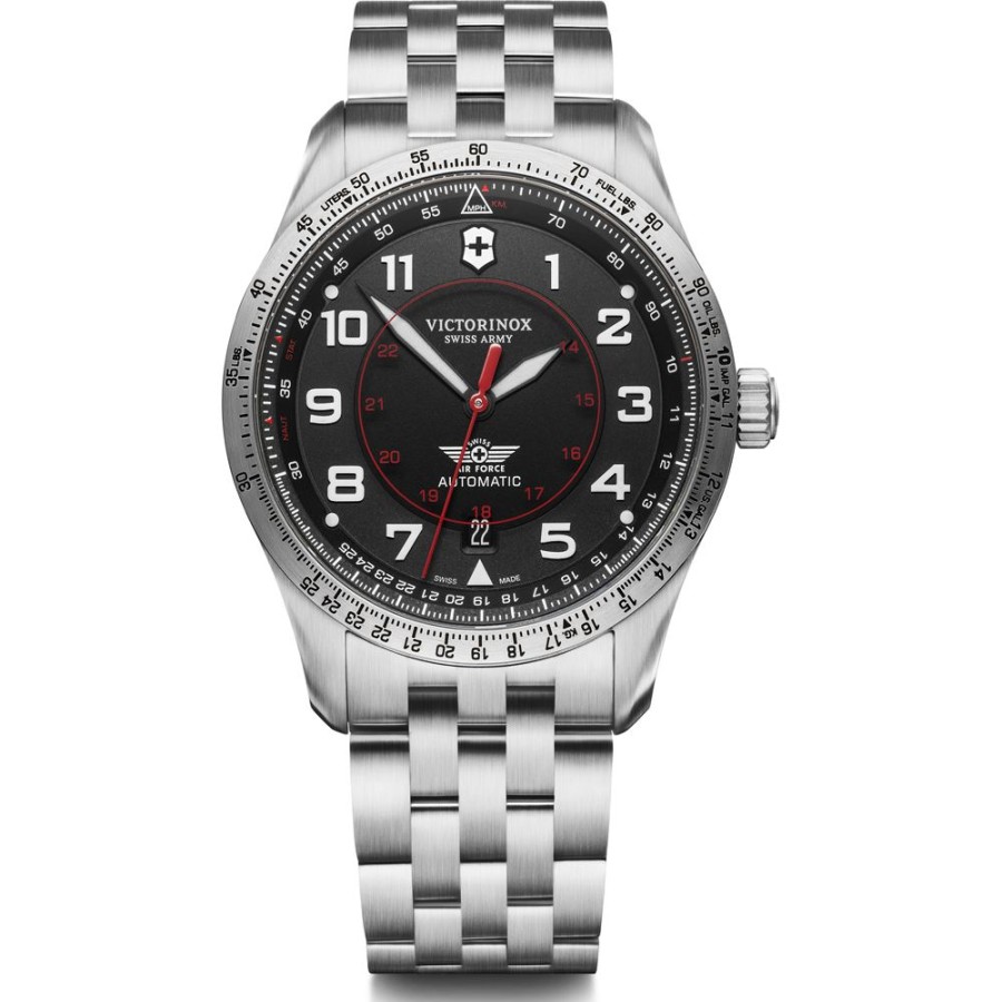 Homem Victorinox Swiss Army | Relogio Victorinox Swiss Army Airboss 241888 Airboss Mechanical