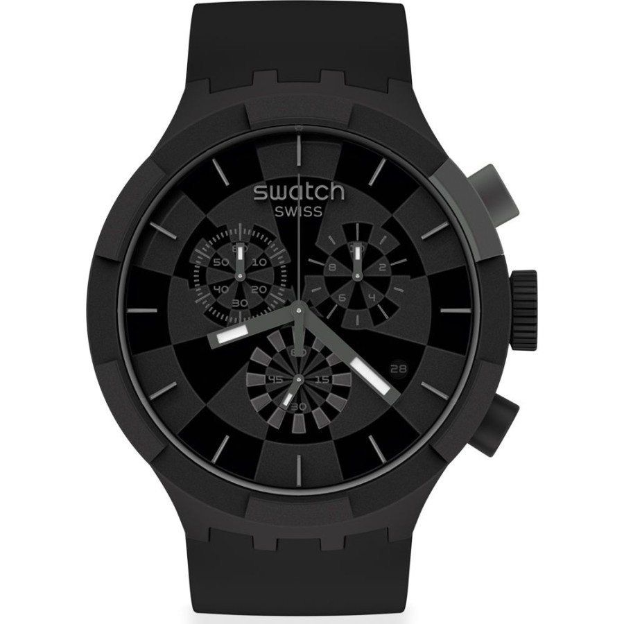 Homem Swatch | Relogio Swatch Big Bold Sb02B400 Racing Pirate