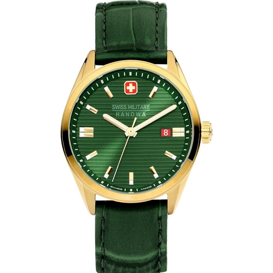 Homem Swiss Military Hanowa | Relogio Swiss Military Hanowa Land Smwgb2200111 Roadrunner