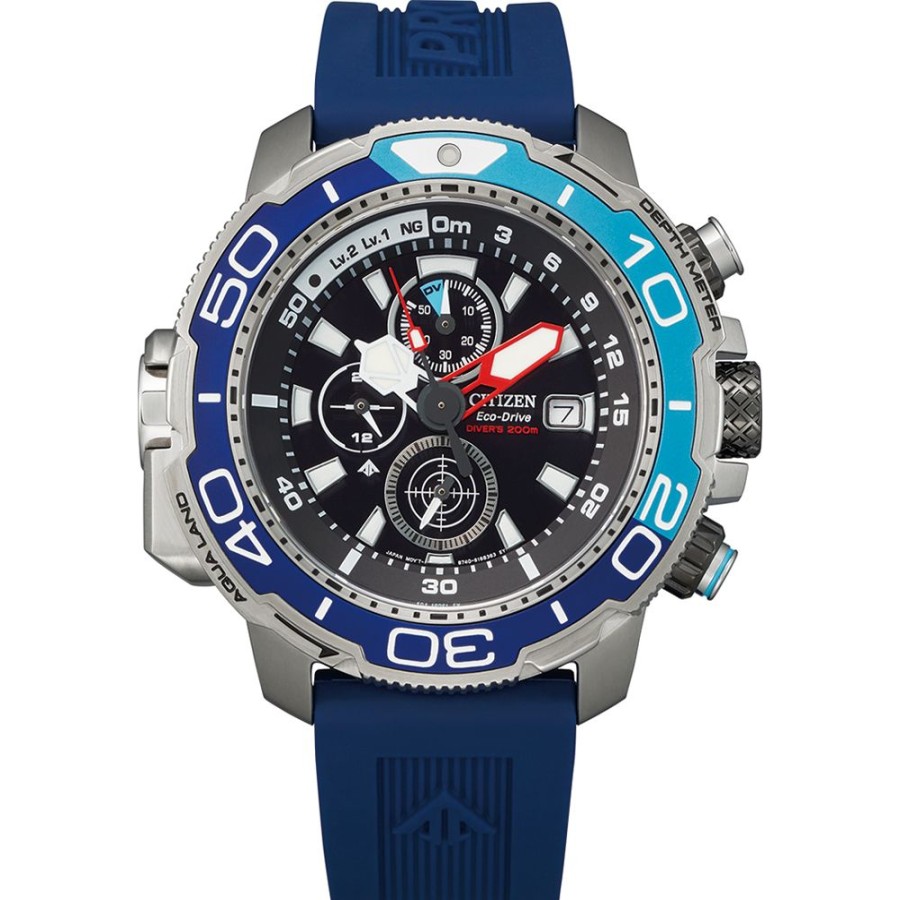 Homem Citizen | Relogio Citizen Promaster Bj2169-08E Promaster Marine Aqualand