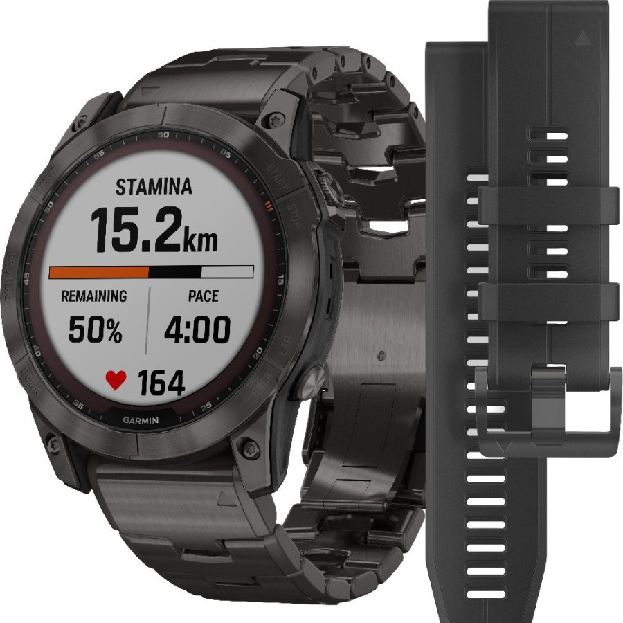 Homem Garmin | Relogio Garmin Fenix 010-02541-27 Fenix 7X Sapphire Solar