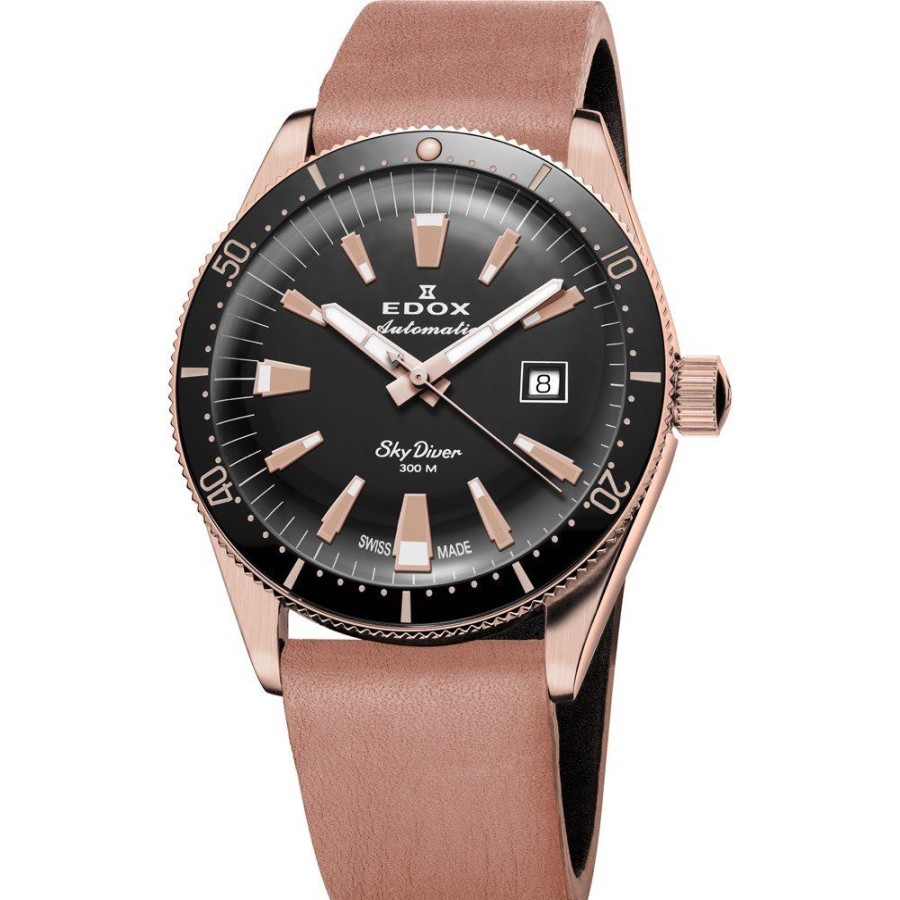 Homem Edox | Relogio Edox 80131-37Rnc-Ni Skydiver