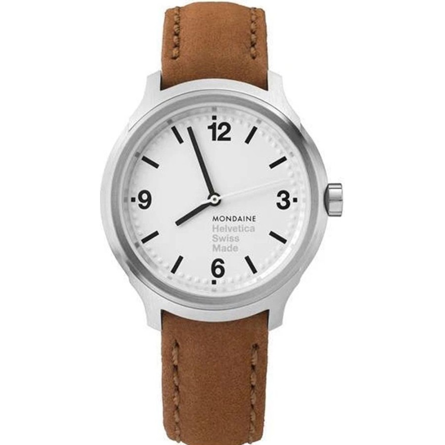 Mulher Mondaine | Relogio Mondaine Helvetica Mh1.B3110.Lg Helvetica Bold