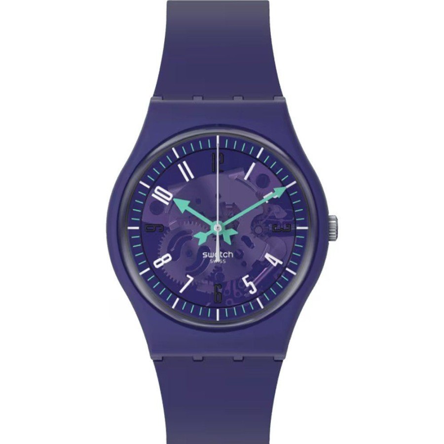 Mulher Swatch | Relogio Swatch The Originals Bio-Reloaded So28V102 Photonic Purple