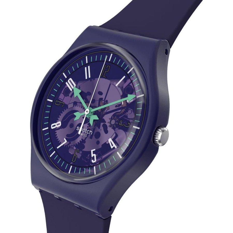 Mulher Swatch | Relogio Swatch The Originals Bio-Reloaded So28V102 Photonic Purple