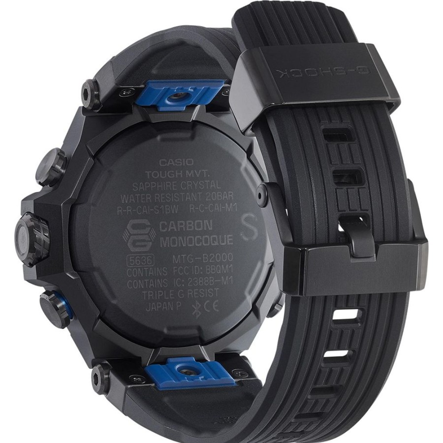 Homem G-Shock | Relogio G-Shock Mt-G Mtg-B2000B-1A2Er Metal Twisted - G