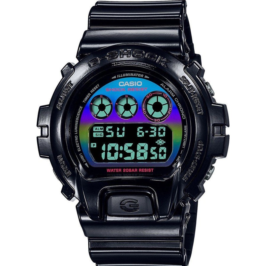 Homem G-Shock | Relogio G-Shock Classic Style Dw-6900Rgb-1Er Virtual Rainbow