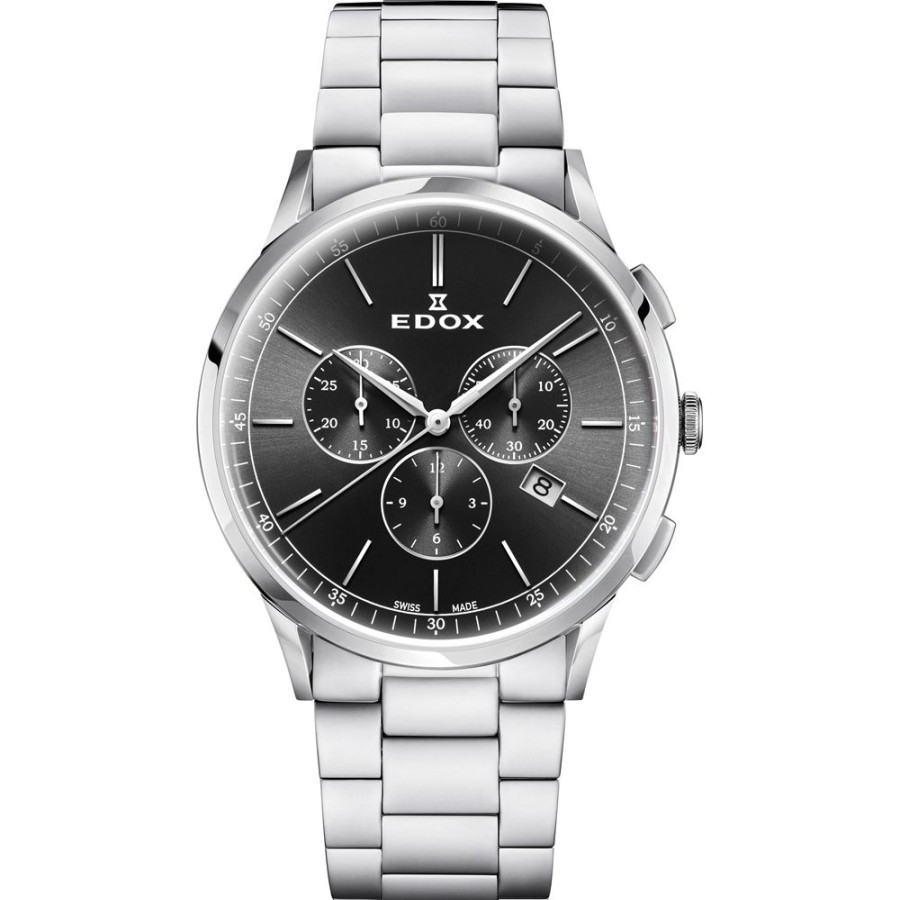 Homem Edox | Relogio Edox Les Vauberts 10236-3M-Nin