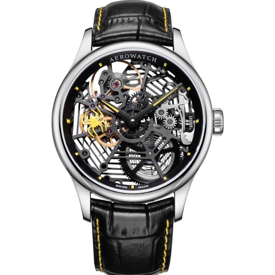 Homem Aerowatch | Relogio Aerowatch Renaissance 50981-Aa22 Renaissance - Spider