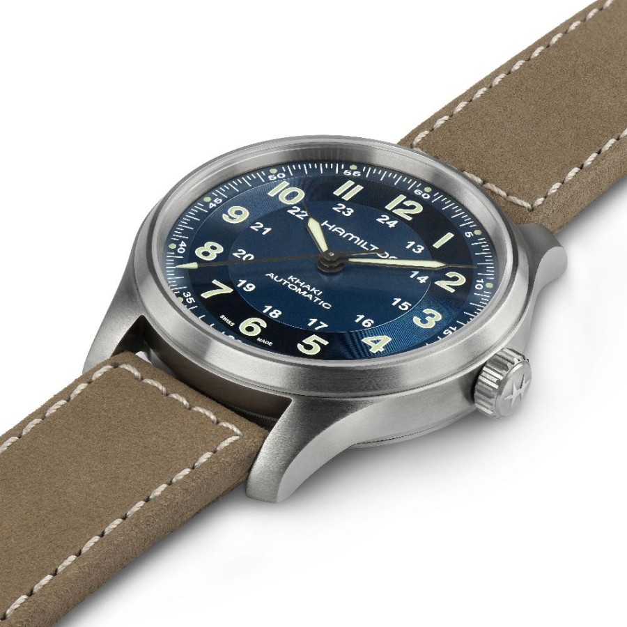 Homem Hamilton | Relogio Hamilton Field H70545540 Khaki Titanium