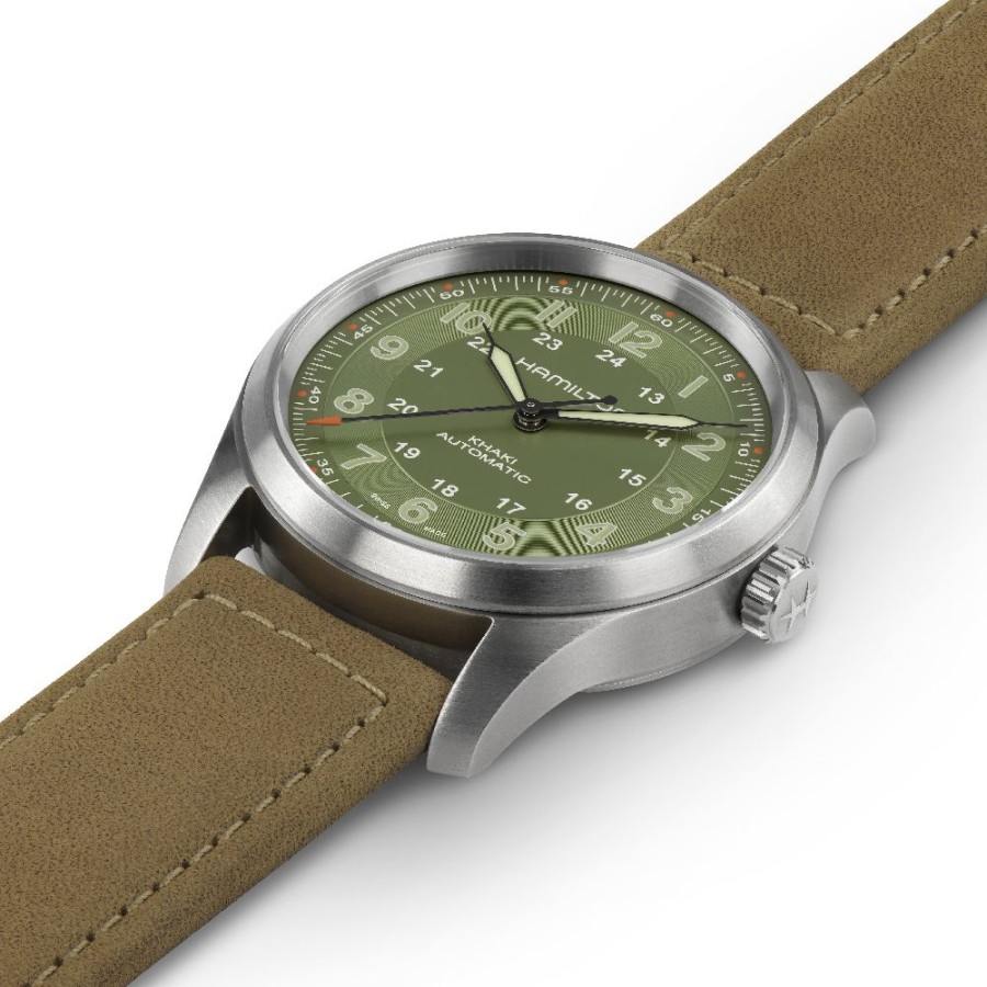 Homem Hamilton | Relogio Hamilton Field H70205860 Khaki Titanium