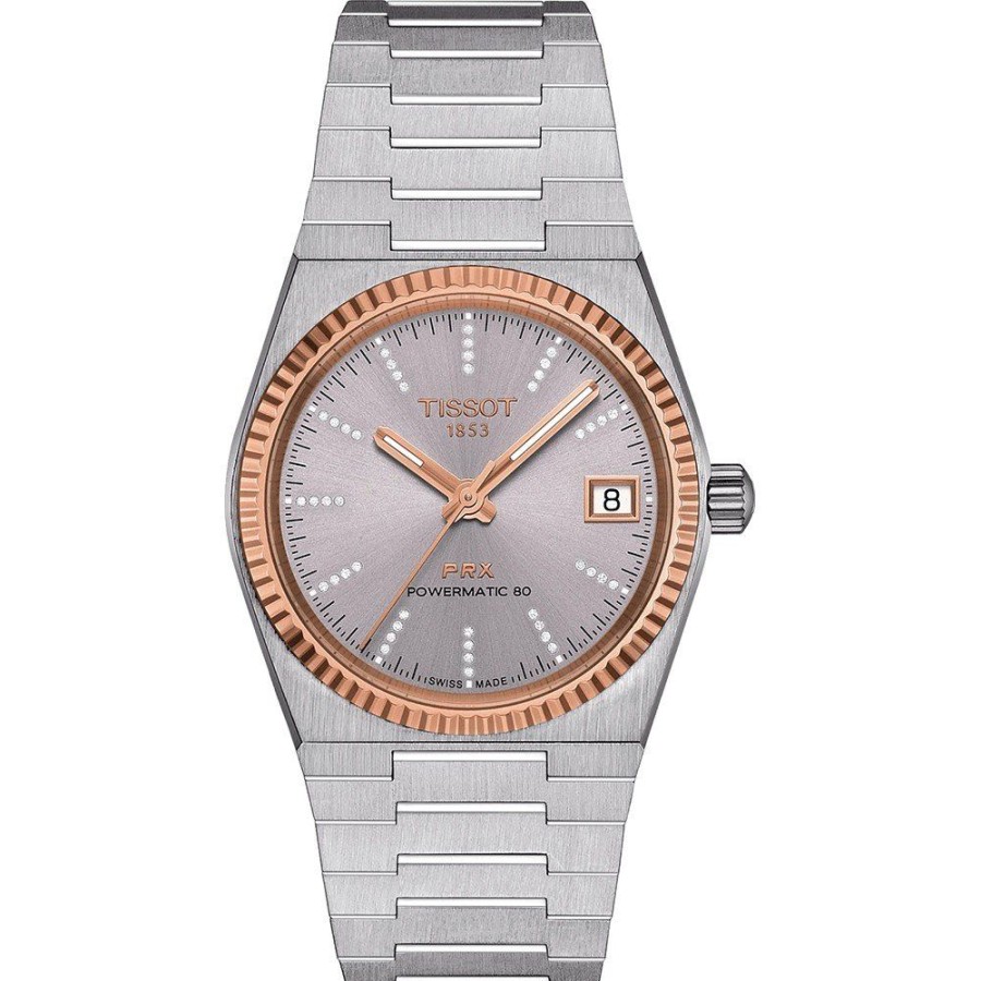 Mulher Tissot | Relogio Tissot Prx T9312074133600 Prx Powermatic 80