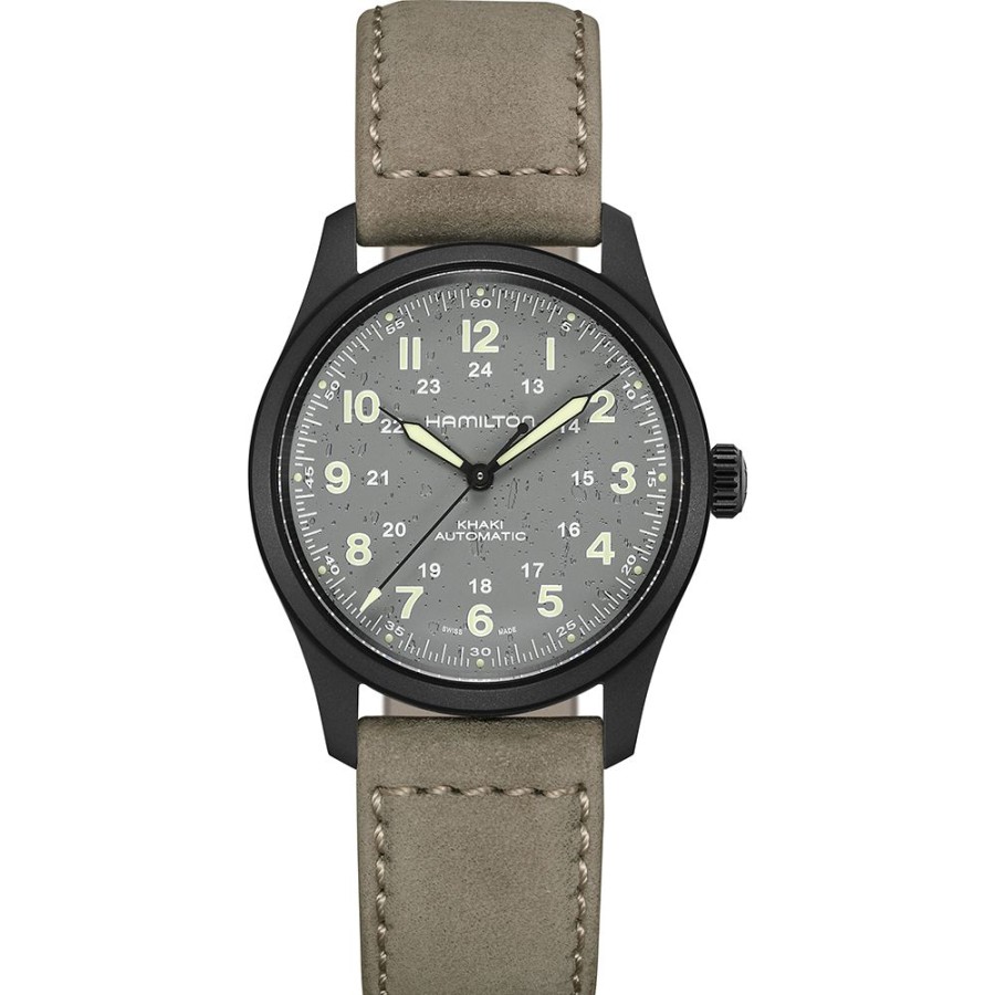 Homem Hamilton | Relogio Hamilton Field H70215880 Khaki Titanium