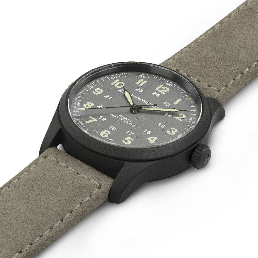 Homem Hamilton | Relogio Hamilton Field H70215880 Khaki Titanium