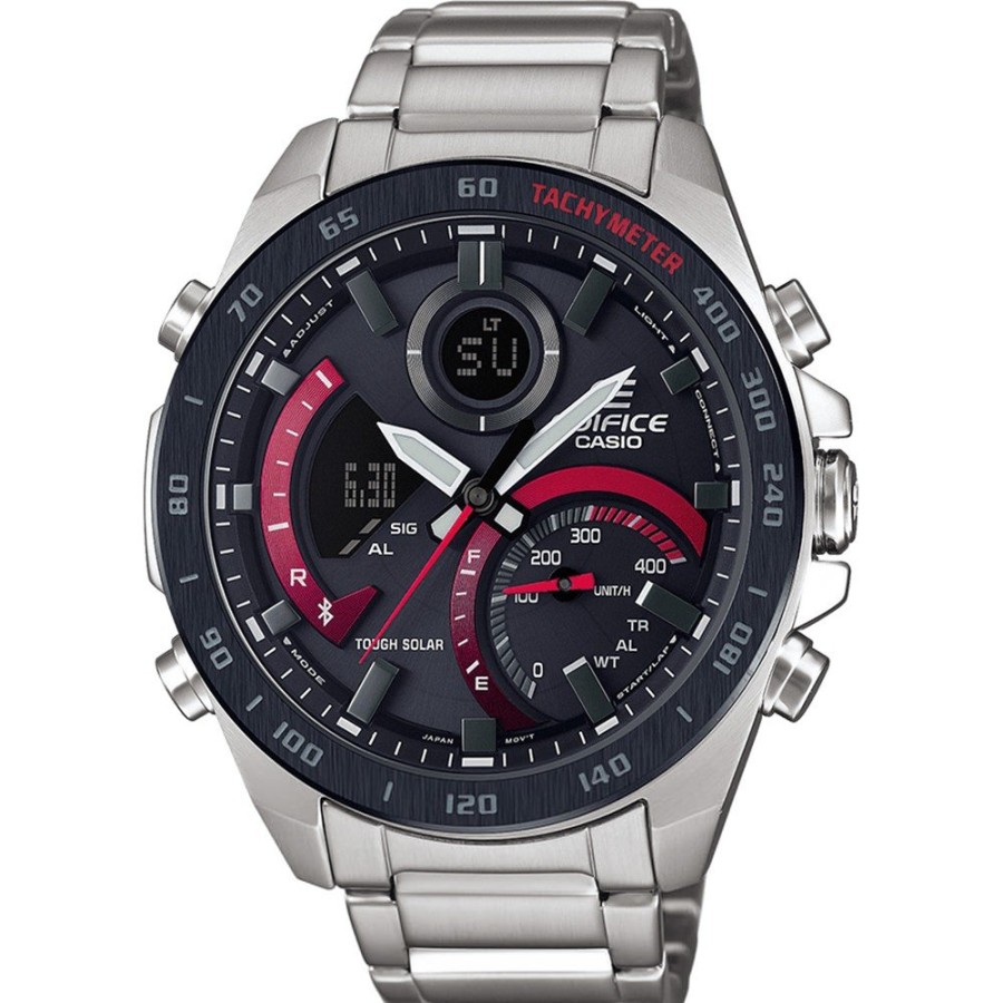 Homem Casio Edifice | Relogio Casio Edifice Bluetooth Ecb-900Db-1Aer Bluetooth Connected