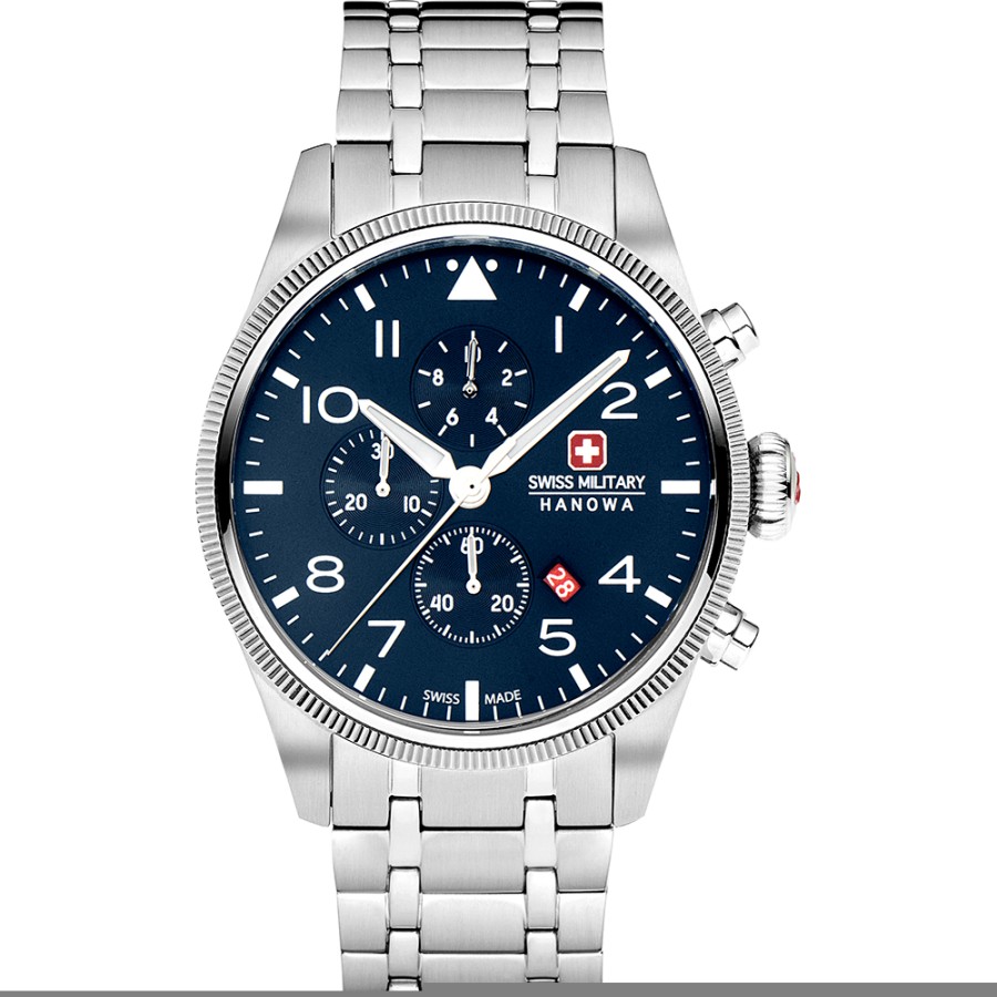 Homem Swiss Military Hanowa | Relogio Swiss Military Hanowa Smwgi0000403 Thunderbolt Chrono