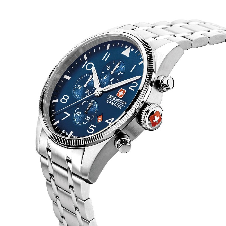 Homem Swiss Military Hanowa | Relogio Swiss Military Hanowa Smwgi0000403 Thunderbolt Chrono