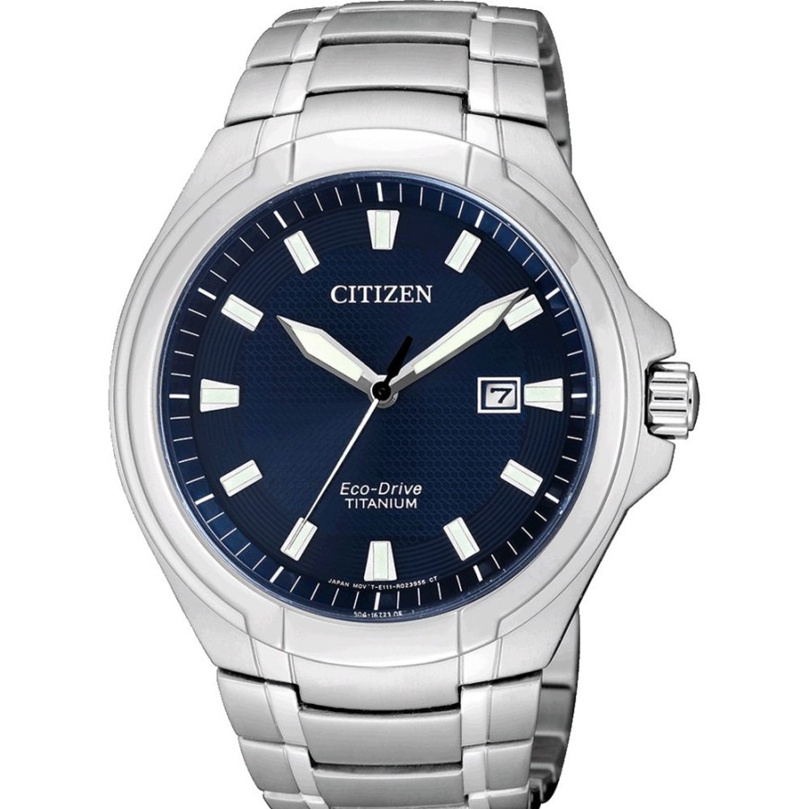 Homem Citizen | Relogio Citizen Super Titanium Bm7430-89L Paradigm