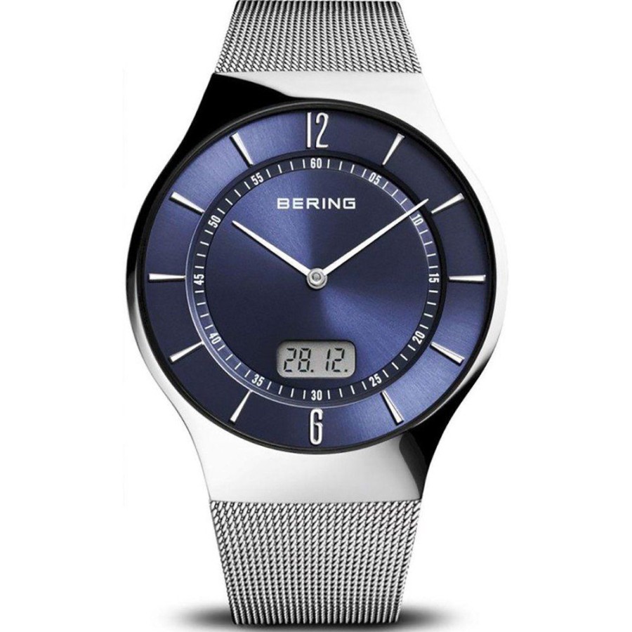 Homem Bering | Relogio Bering Classic 51640-007-Sc Radio Controlled