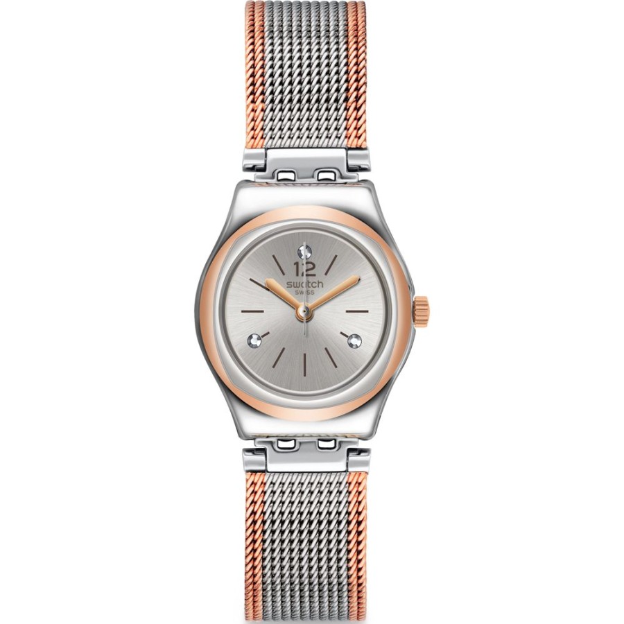 Mulher Swatch | Relogio Swatch Irony Lady Lady Yss327M Full Silver Jacket