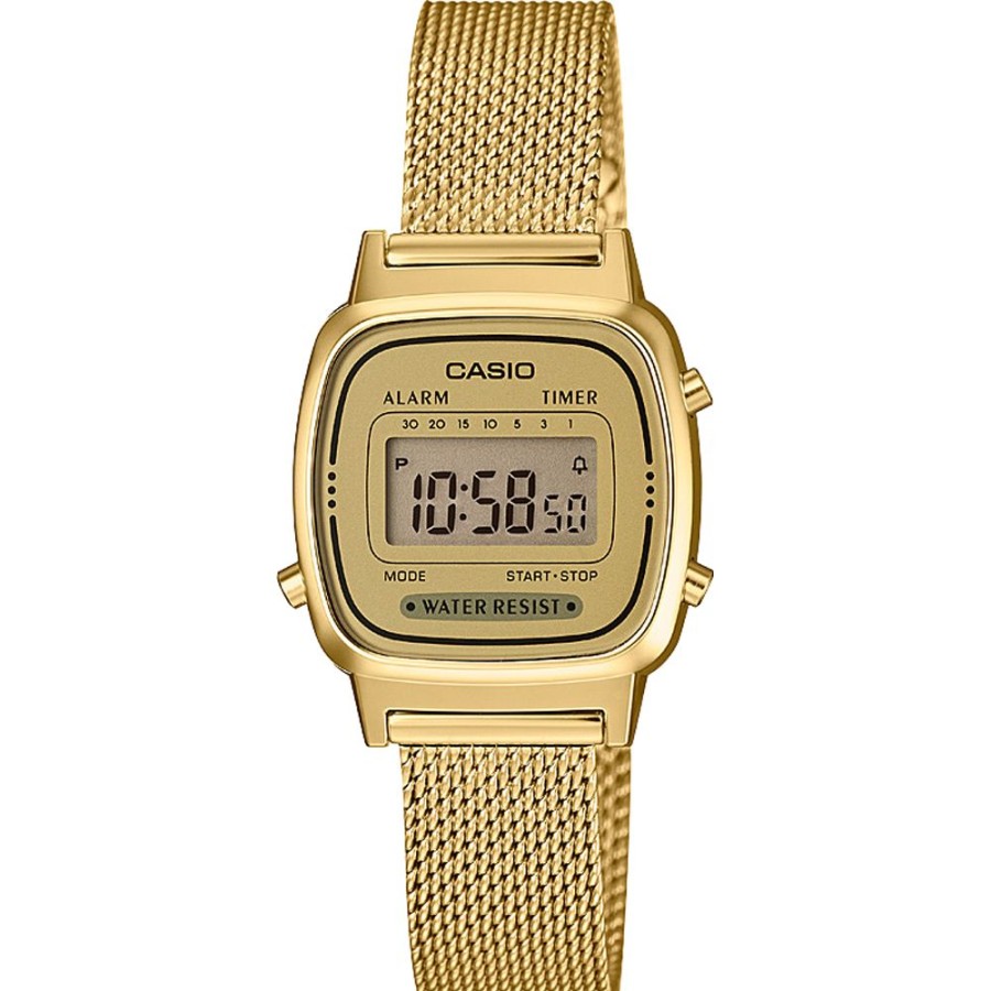 Criancas Casio | Relogio Casio Vintage La670Wemy-9Ef Vintage Mini