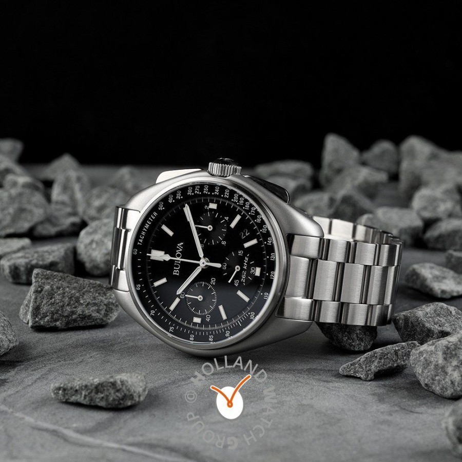 Homem Bulova | Relogio Bulova Archive Series 96B258 Lunar Pilot