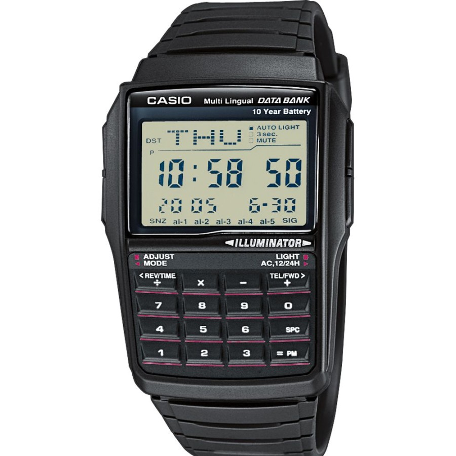 Homem Casio | Relogio Casio Vintage Dbc-32-1Aes Databank Calculator