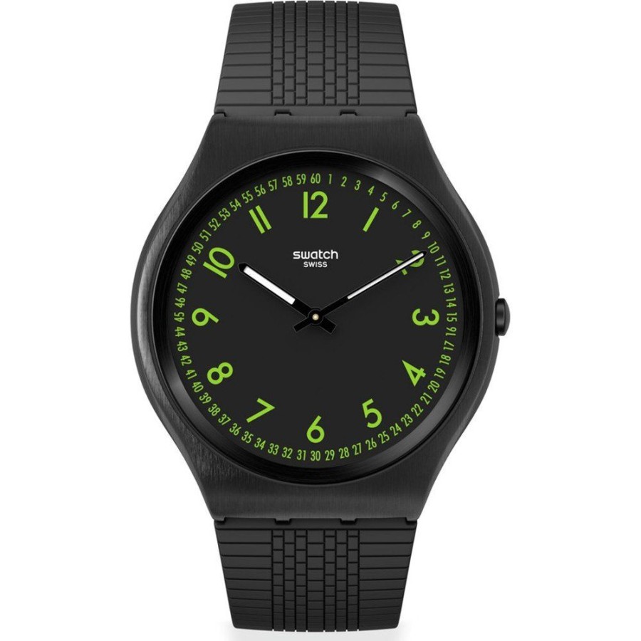 Mulher Swatch | Relogio Swatch New Skin Irony Ss07B108 Brushed Green