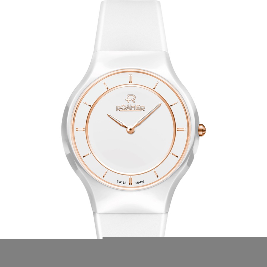 Mulher Roamer | Relogio Roamer C-Line 683830-49-25-06 Ceraline Passion