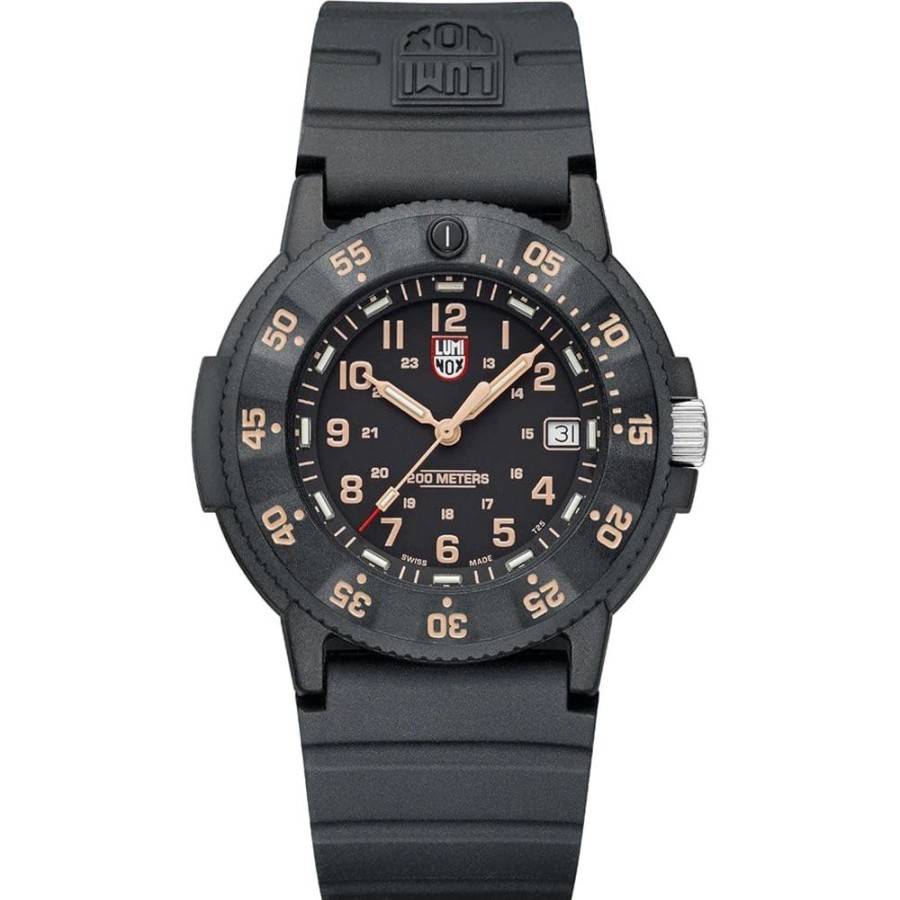 Homem Luminox | Relogio Luminox Sea Xs.3001.Evo.Or Original Navy Seals