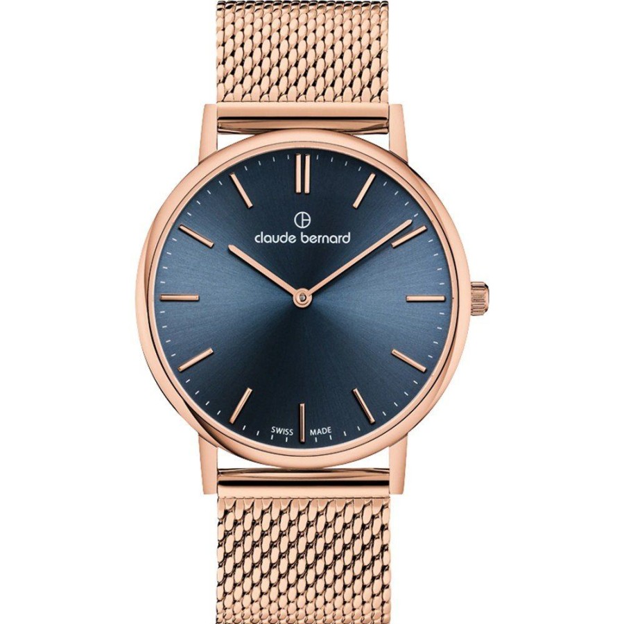 Homem Claude Bernard | Relogio Claude Bernard 20214 37Rm Buir Classic Design