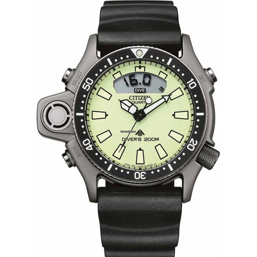 Homem Citizen | Relogio Citizen Marine Jp2007-17W Promaster Aqualand