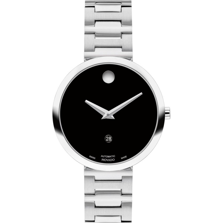 Mulher Movado | Relogio Movado Museum 0607678 Museum Classic