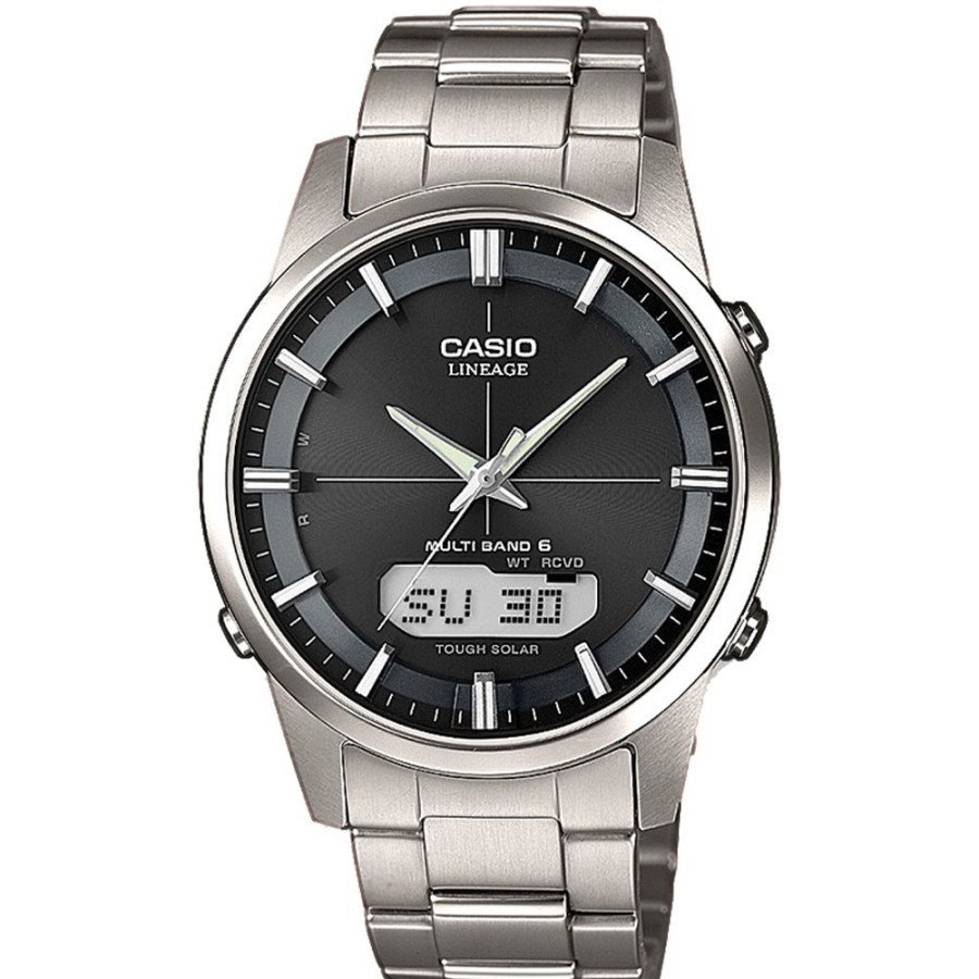 Homem Casio | Relogio Casio Collection Lcw-M170Td-1Aer Lineage Waveceptor