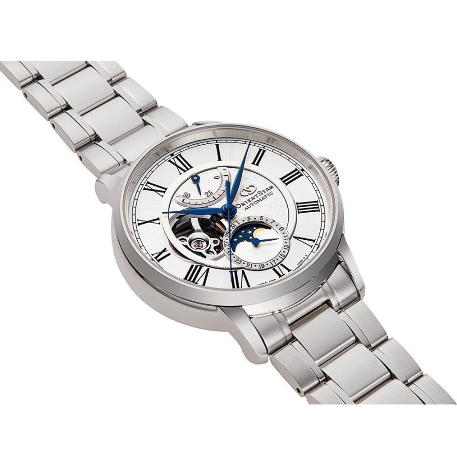 Homem Orient | Relogio Orient Star Re-Ay0102S Orient Star - Moon Phase