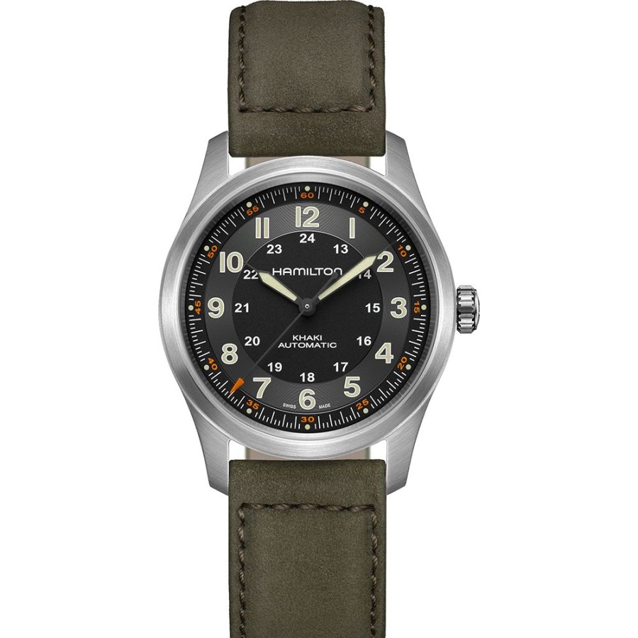 Homem Hamilton | Relogio Hamilton Field H70205830 Khaki Titanium