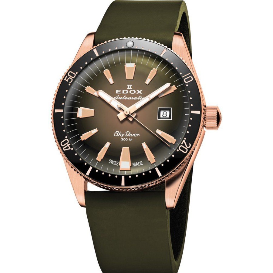 Homem Edox | Relogio Edox 80131-37Rnc-Vdbei Skydiver