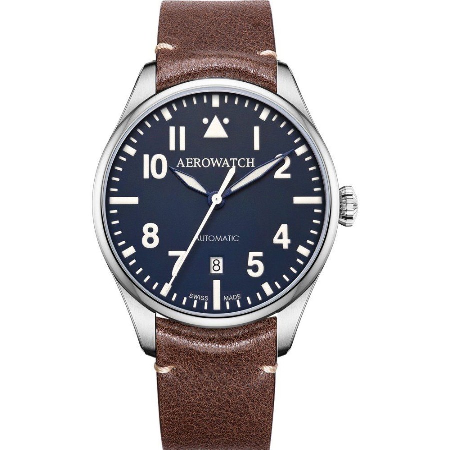 Homem Aerowatch | Relogio Aerowatch Les Grandes Classiques 60996-Aa04