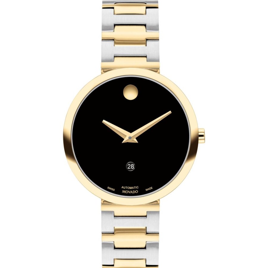 Mulher Movado | Relogio Movado Museum 0607679 Museum Classic