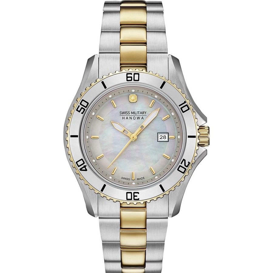 Mulher Swiss Military Hanowa | Relogio Swiss Military Hanowa Aqua 06-7296.7.55.009 Nautila Lady