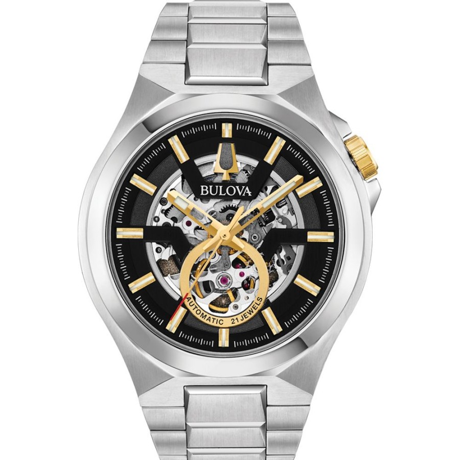 Homem Bulova | Relogio Bulova Classic 98A224 Maquina