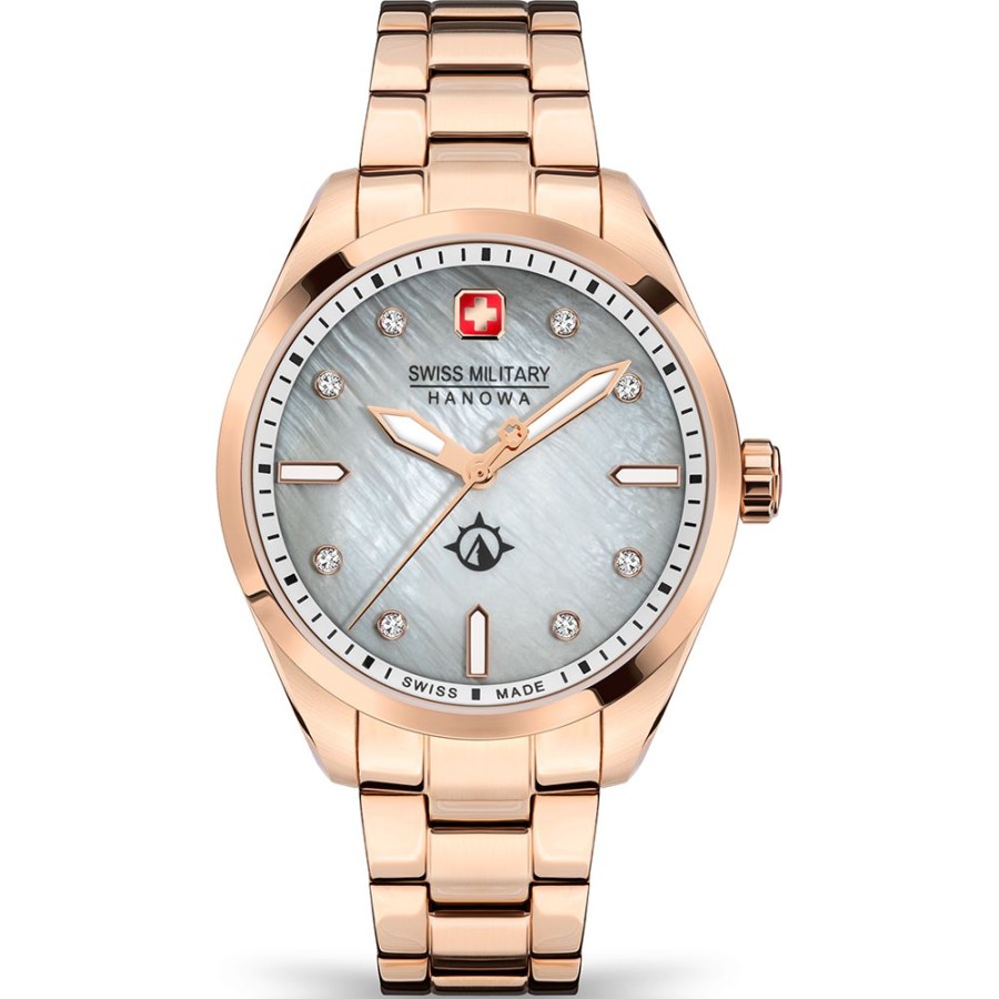 Mulher Swiss Military Hanowa | Relogio Swiss Military Hanowa Land Smwlg2100821 Mountain Crystal