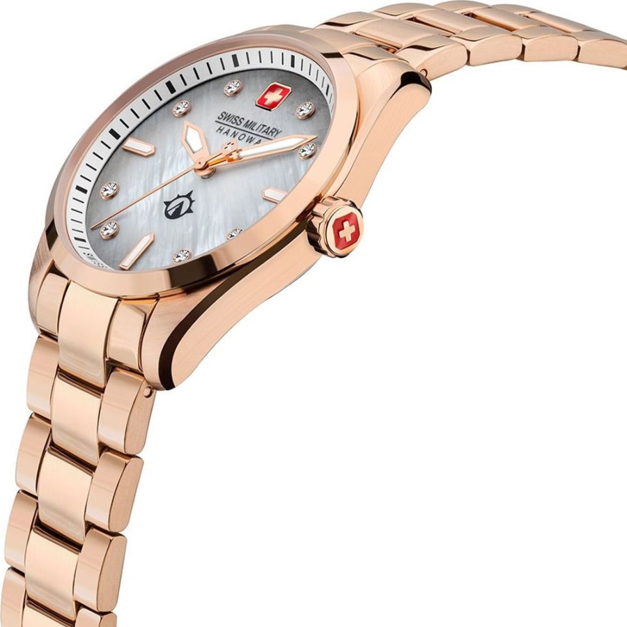 Mulher Swiss Military Hanowa | Relogio Swiss Military Hanowa Land Smwlg2100821 Mountain Crystal