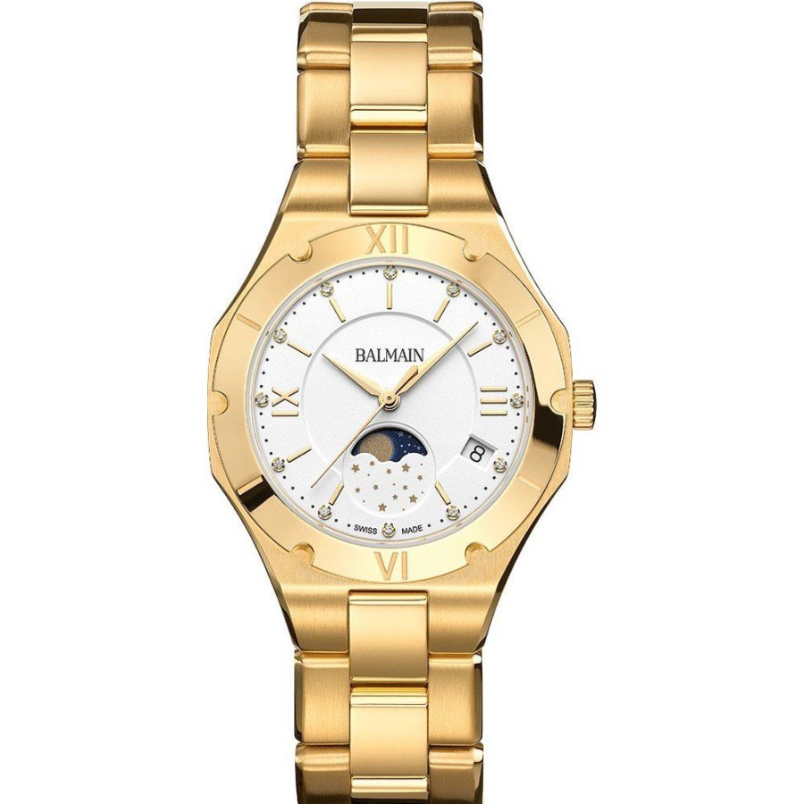 Mulher Balmain | Relogio Balmain Be B4590.33.22 Be Balmain Moonphase