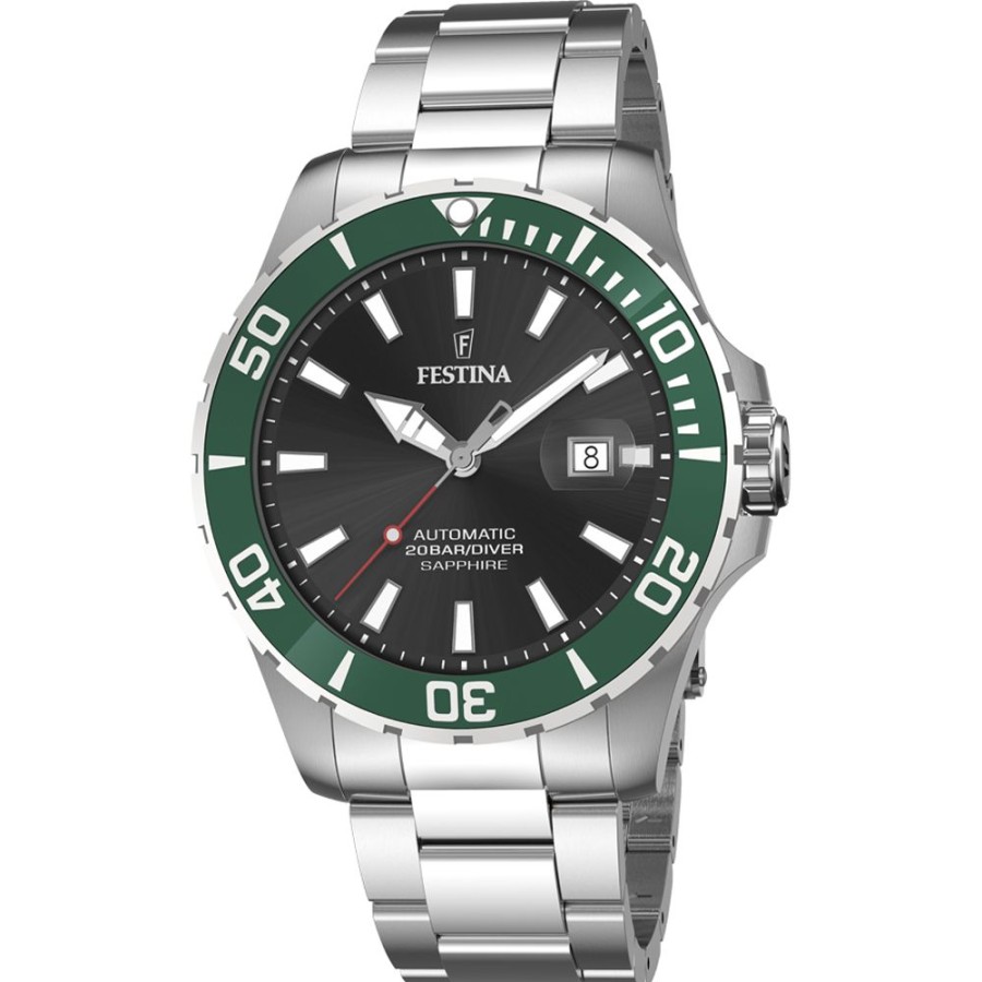 Homem Festina | Relogio Festina F20531/2 Automatic Diver