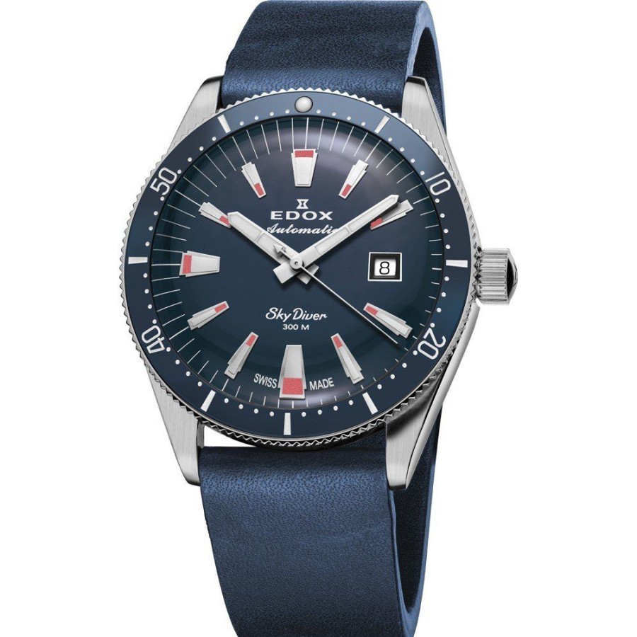 Homem Edox | Relogio Edox 80131-3Buc-Buico Skydiver