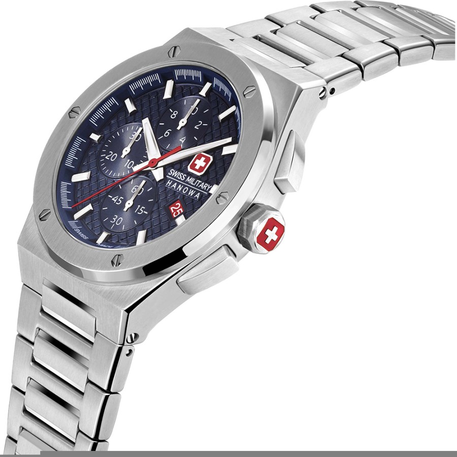 Homem Swiss Military Hanowa | Relogio Swiss Military Hanowa Smwgi2101702 Sidewinder Chrono